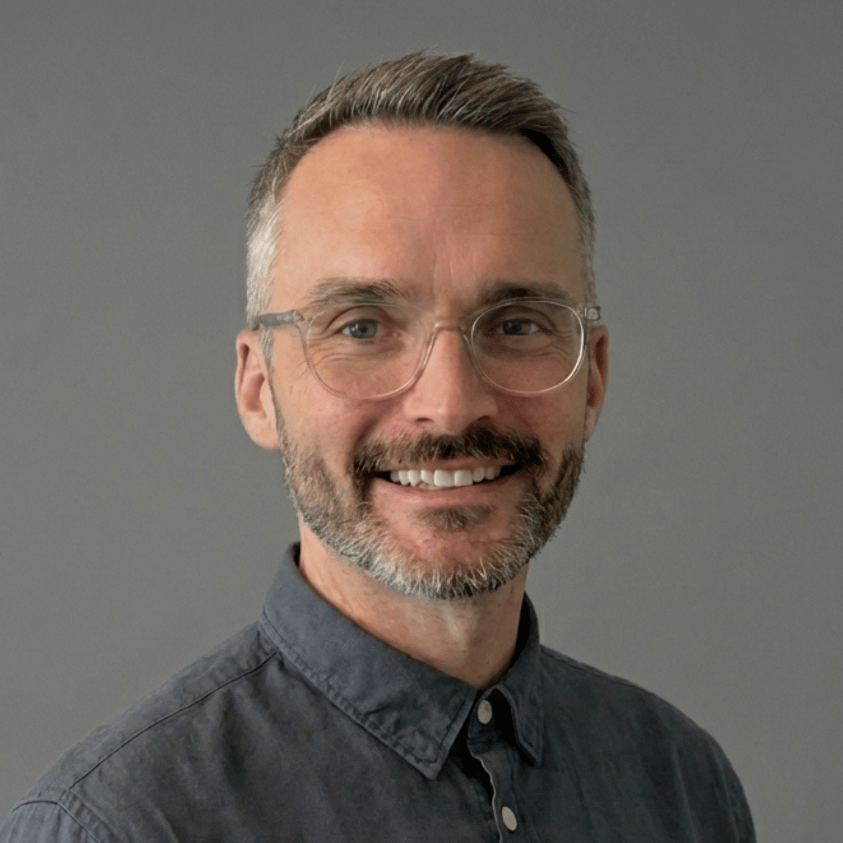 A portrait photograph of Rick Gavin